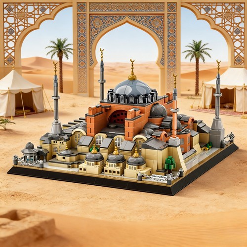 1434pcs basilica santa - 1434pcs, di