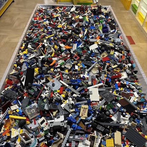 Lego sfuso assortito lavato - sfuso, e