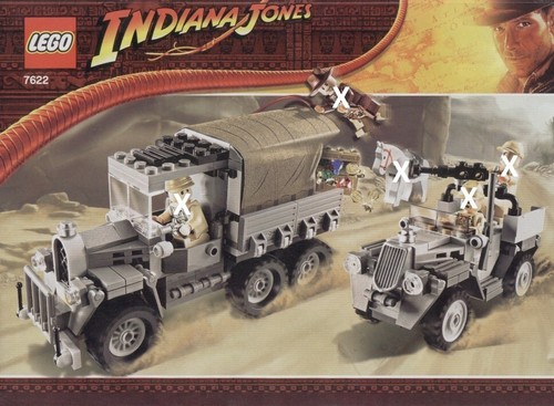 Lego indiana jones camion - lego,