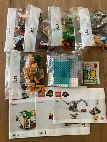 Lego jurassic 76973 raptor - lego,