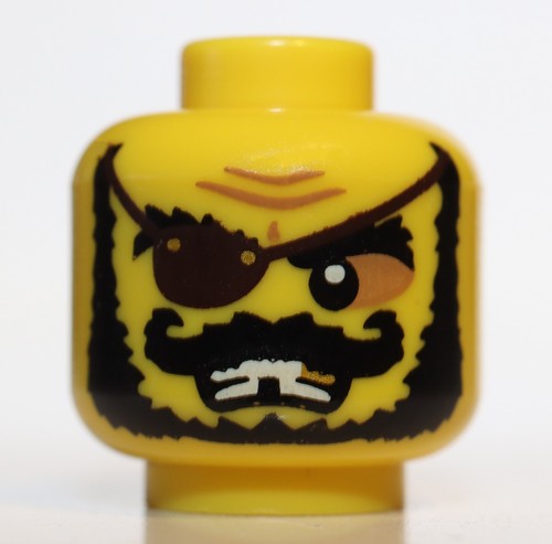 Lego minifig giallo testa - minifig,
