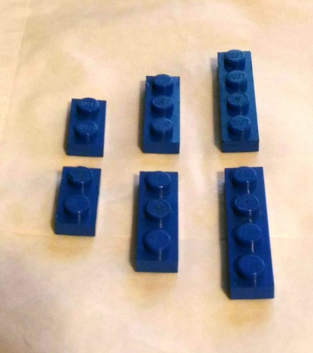 Lego city set piastre blu - city,