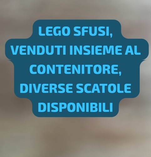 Lego sfusi misti originali - lego,